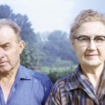 Grandma And Grandpa Crum Aug 1966