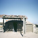 Indian Hogan or house, New Mexico August 1961