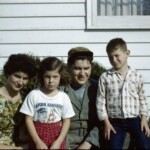 Ocie, Sharon, Jim, and Ed McConnell, Nov 1961