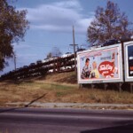A train load of new cars, November 1961.