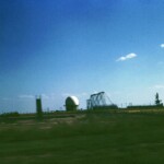 Radar installation, near Amarillo, Texas. Summer 1961