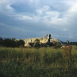 Unlabeled, summer 1961. Looks like a large rock.
